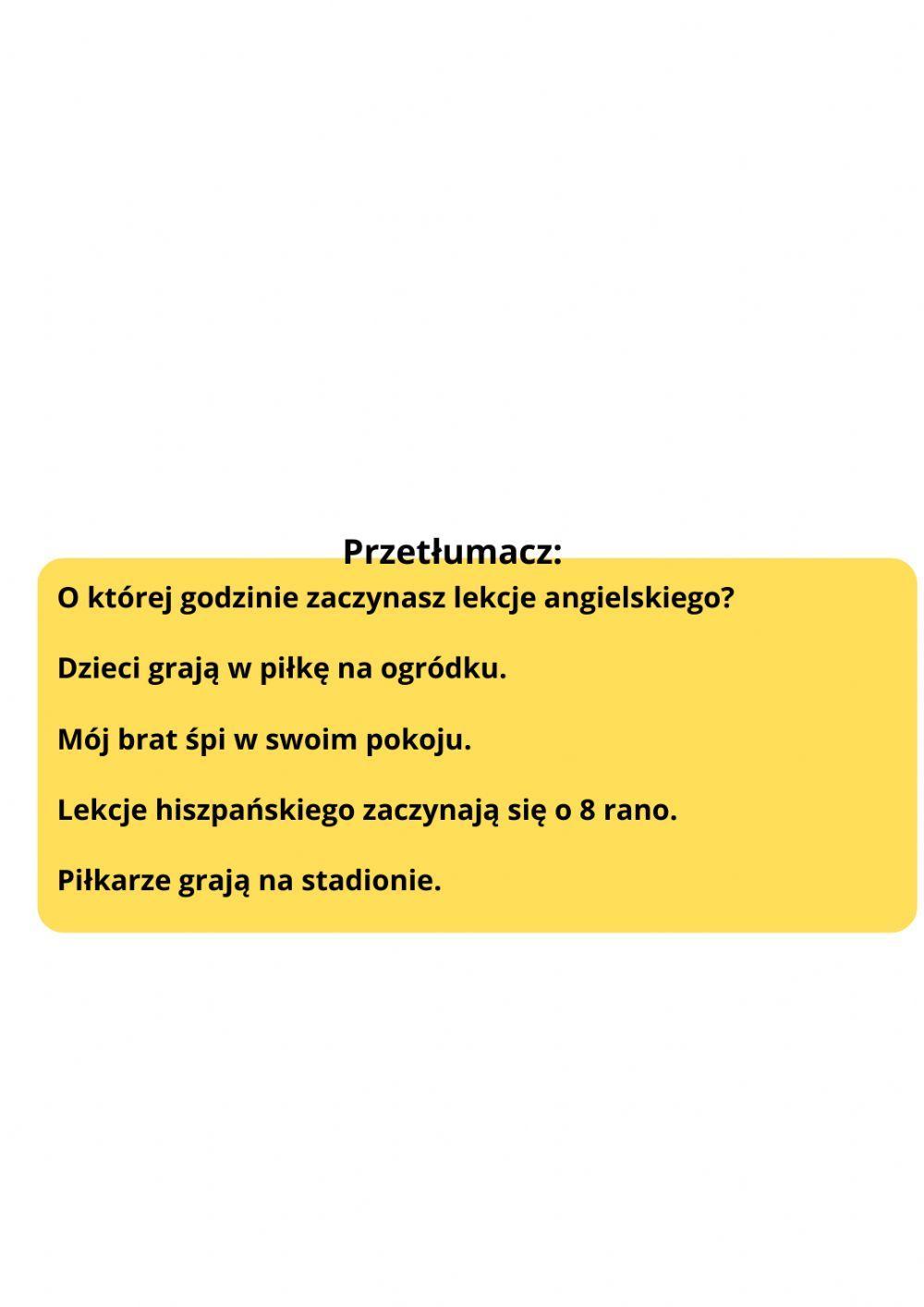 Irregulares en presente