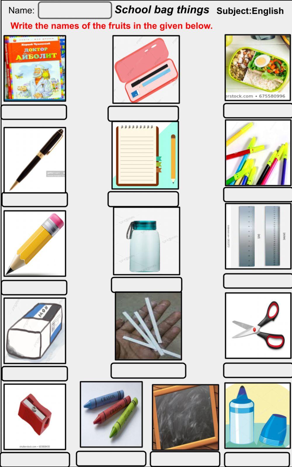 School Bag Things F Worksheet Live Worksheets school-bag-things-f-worksheet-live-worksheets
