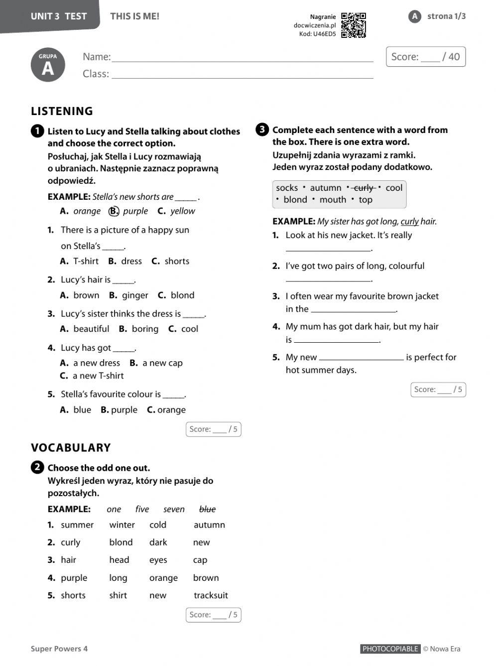 4560915 | Super Powers 4 Unit 3 Test | AniaZurek |