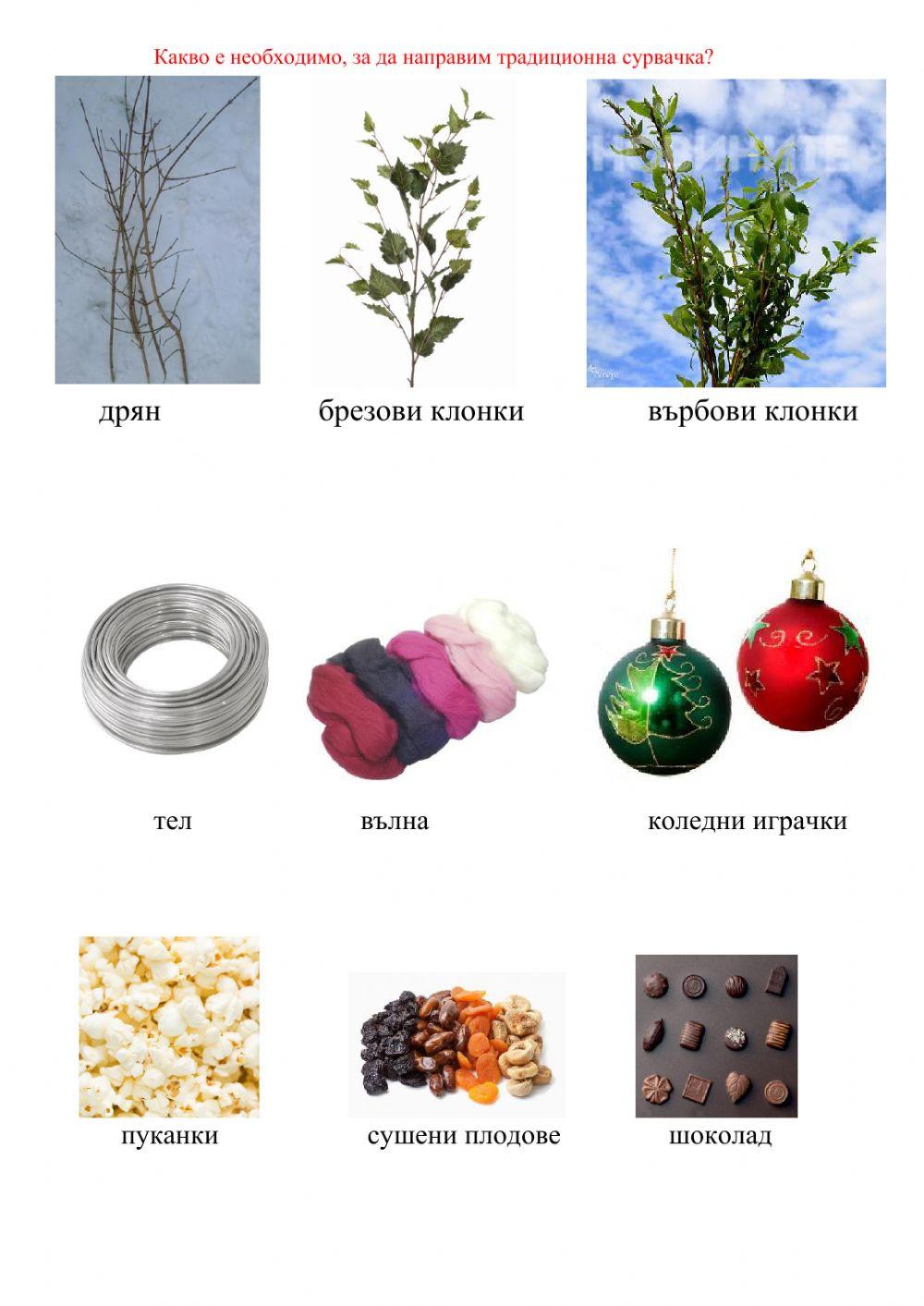 597241 | Какво е необходимо, за да направим сурвачка