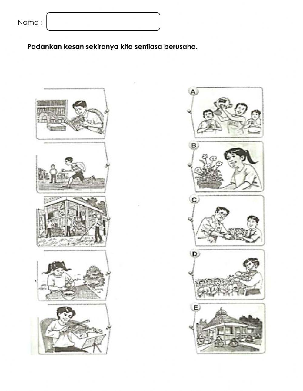 Pendidikan Moral - Sikap berusaha