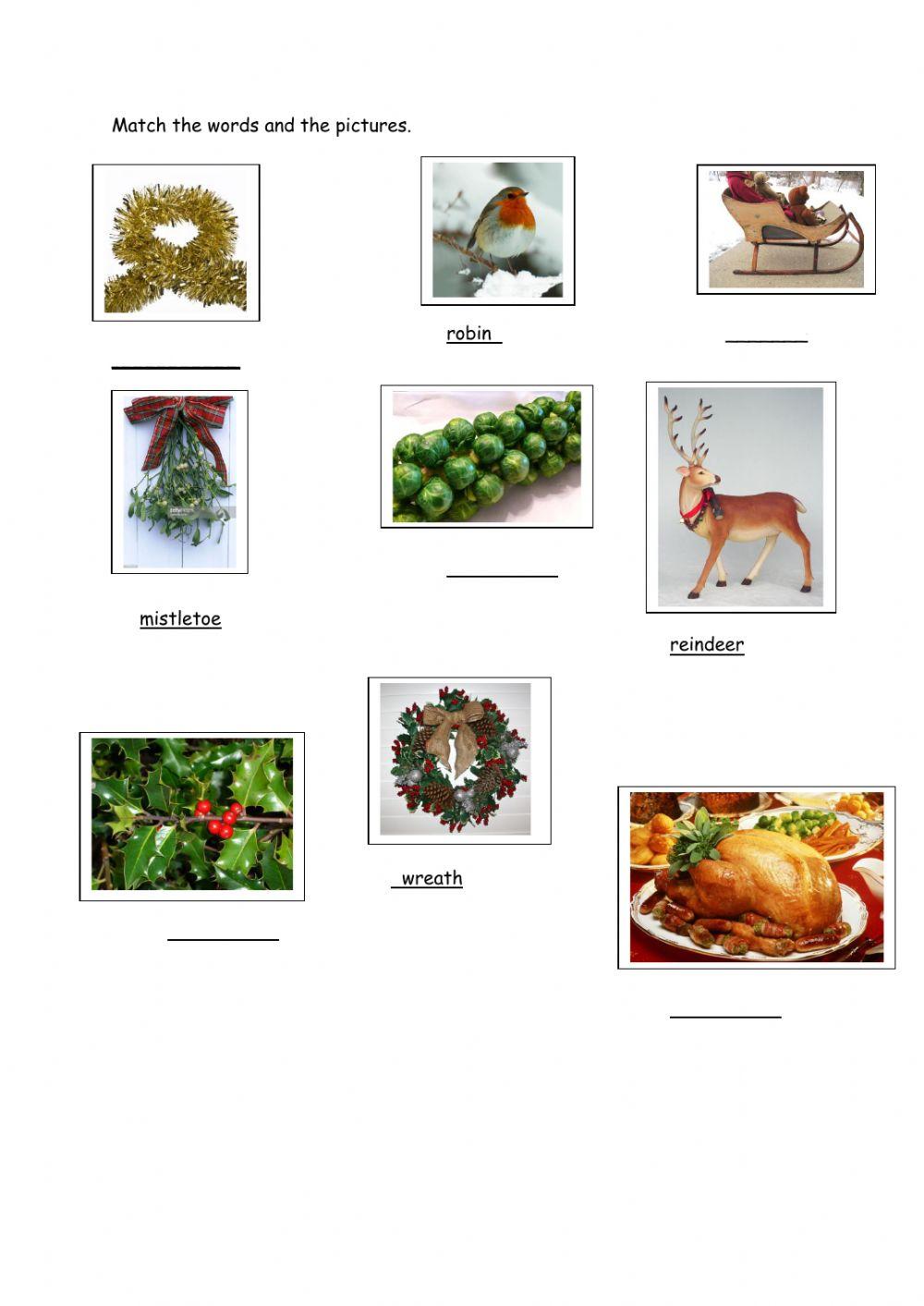 Christmas Vocabulary 2