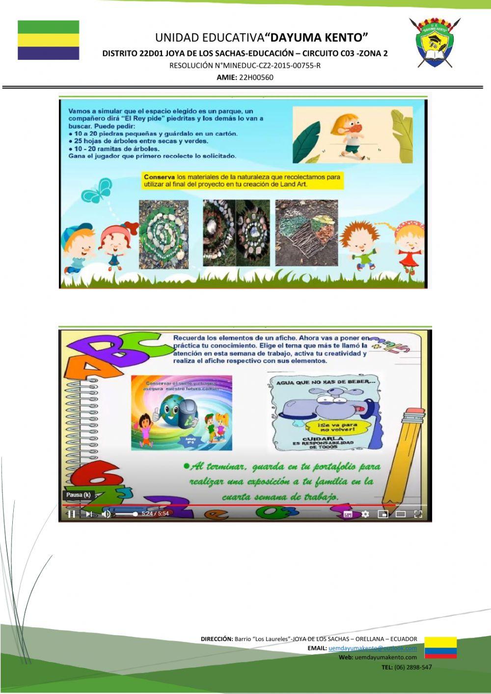 Proyecto tres land-art