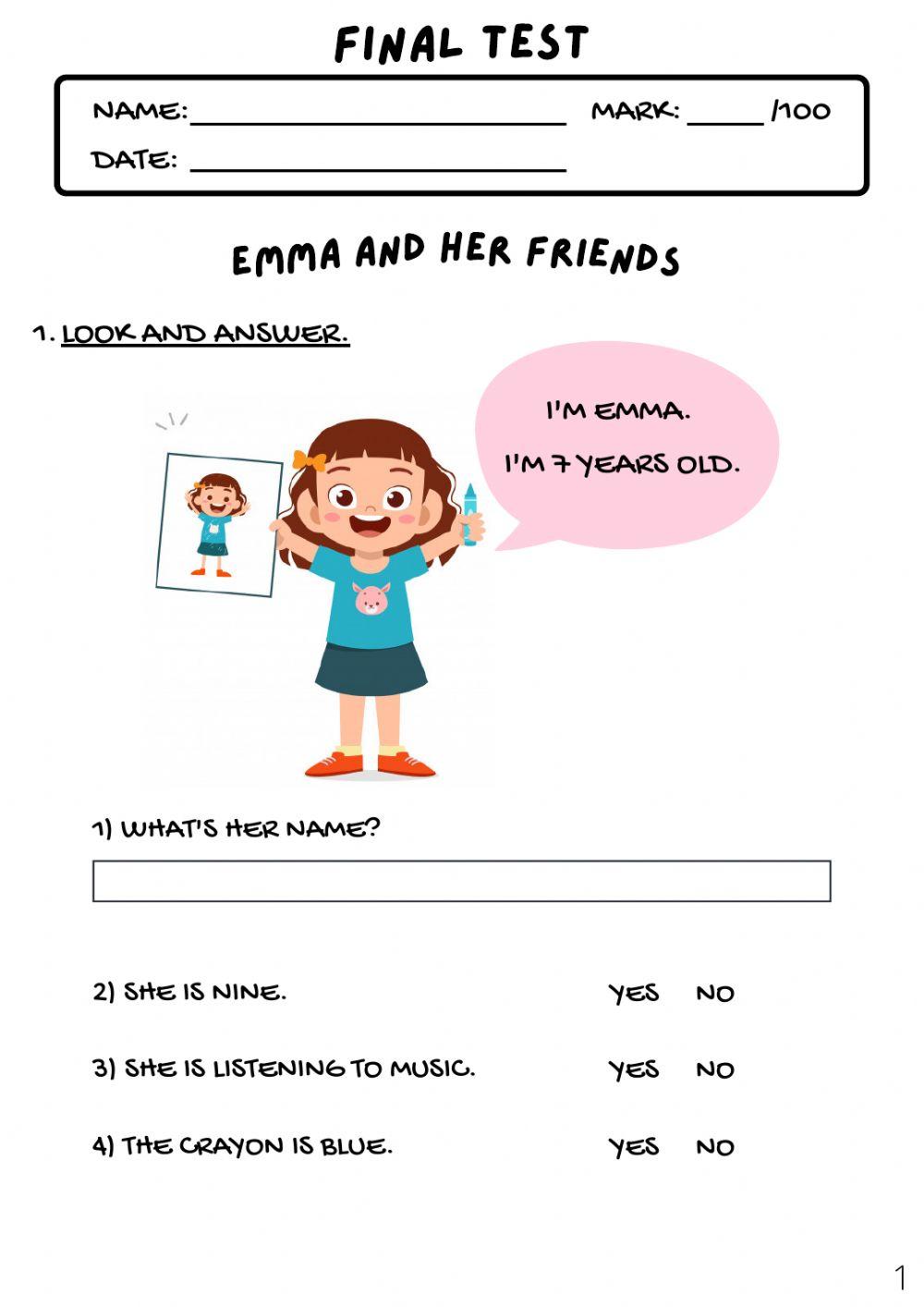 FINAL TEST Children 1