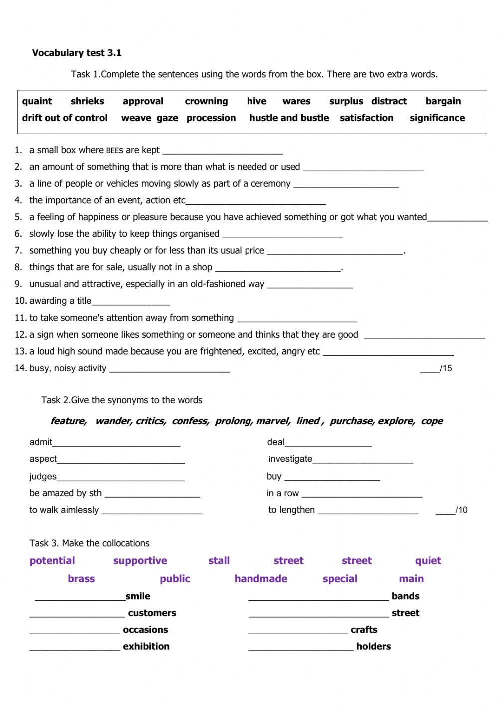 Starlight 10-Unit 3.1