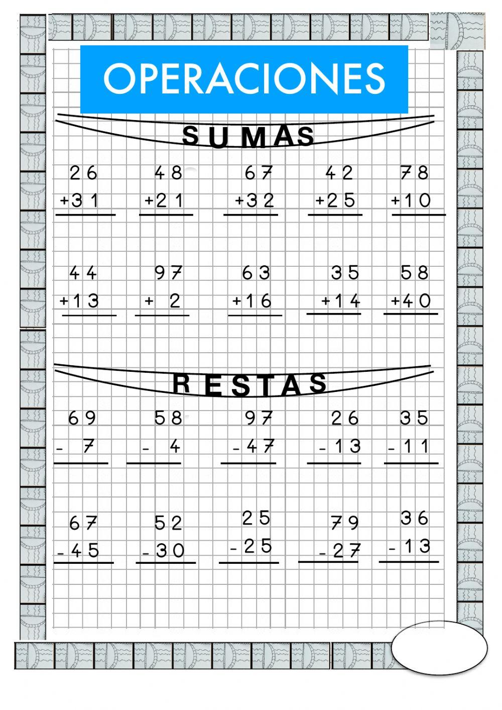 Sumas y restas 18-12-2020