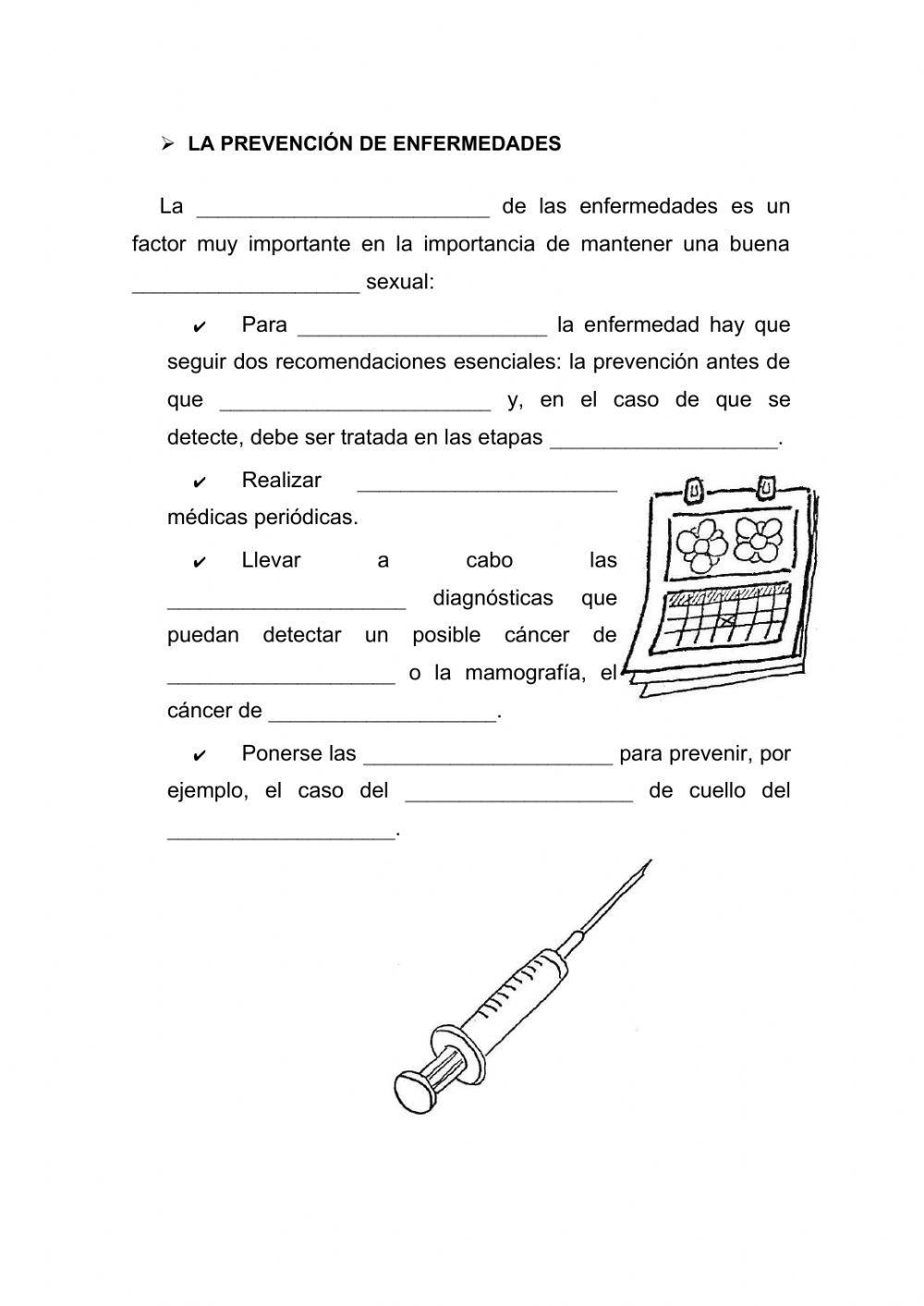La reproducción y la salud