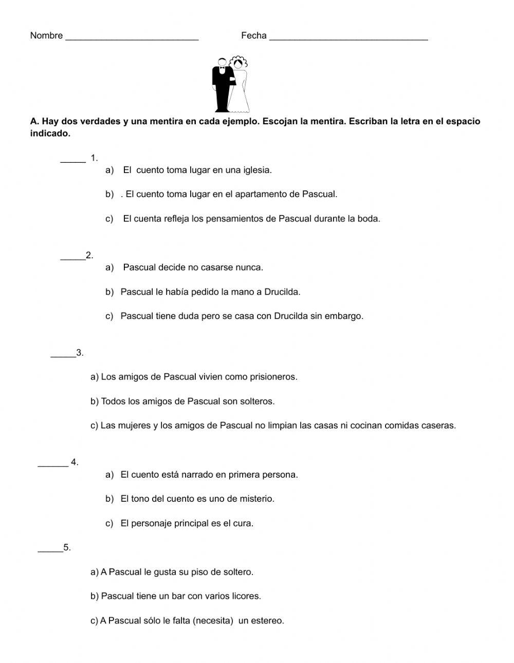 No señor, no me caso