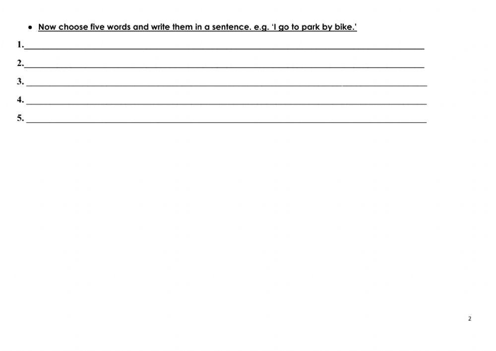 Spell,ng sheet week 15