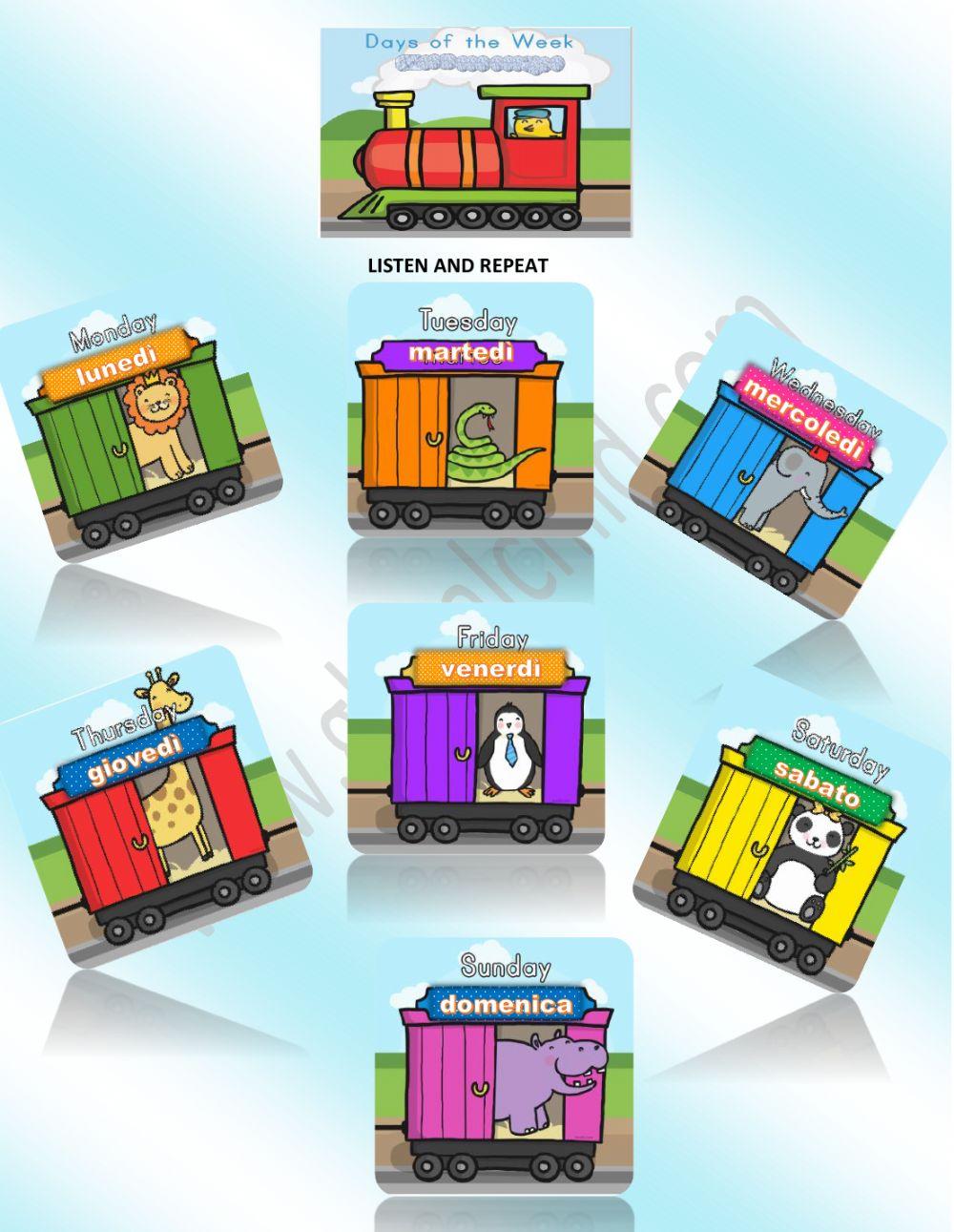 Giorni della settemana