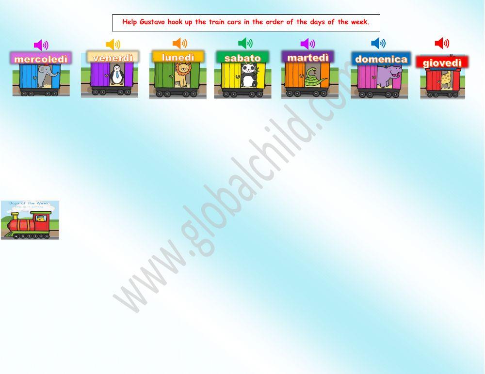 Giorni della settemana