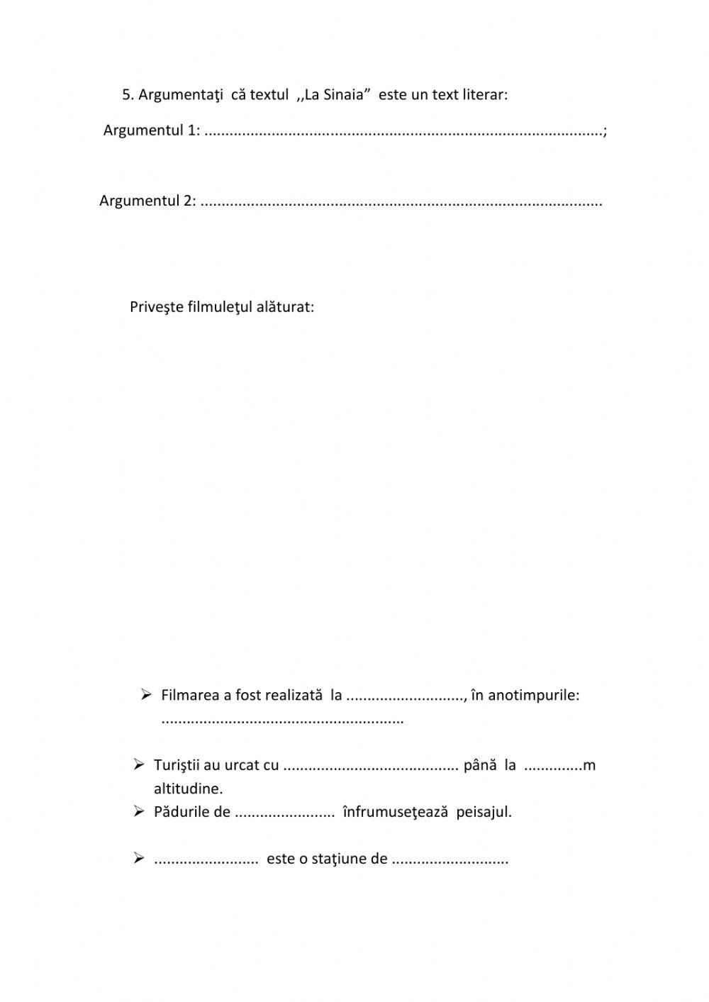 Textul literar.Semne de punctuație
