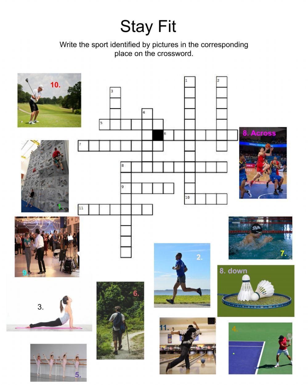 Sports Crossword