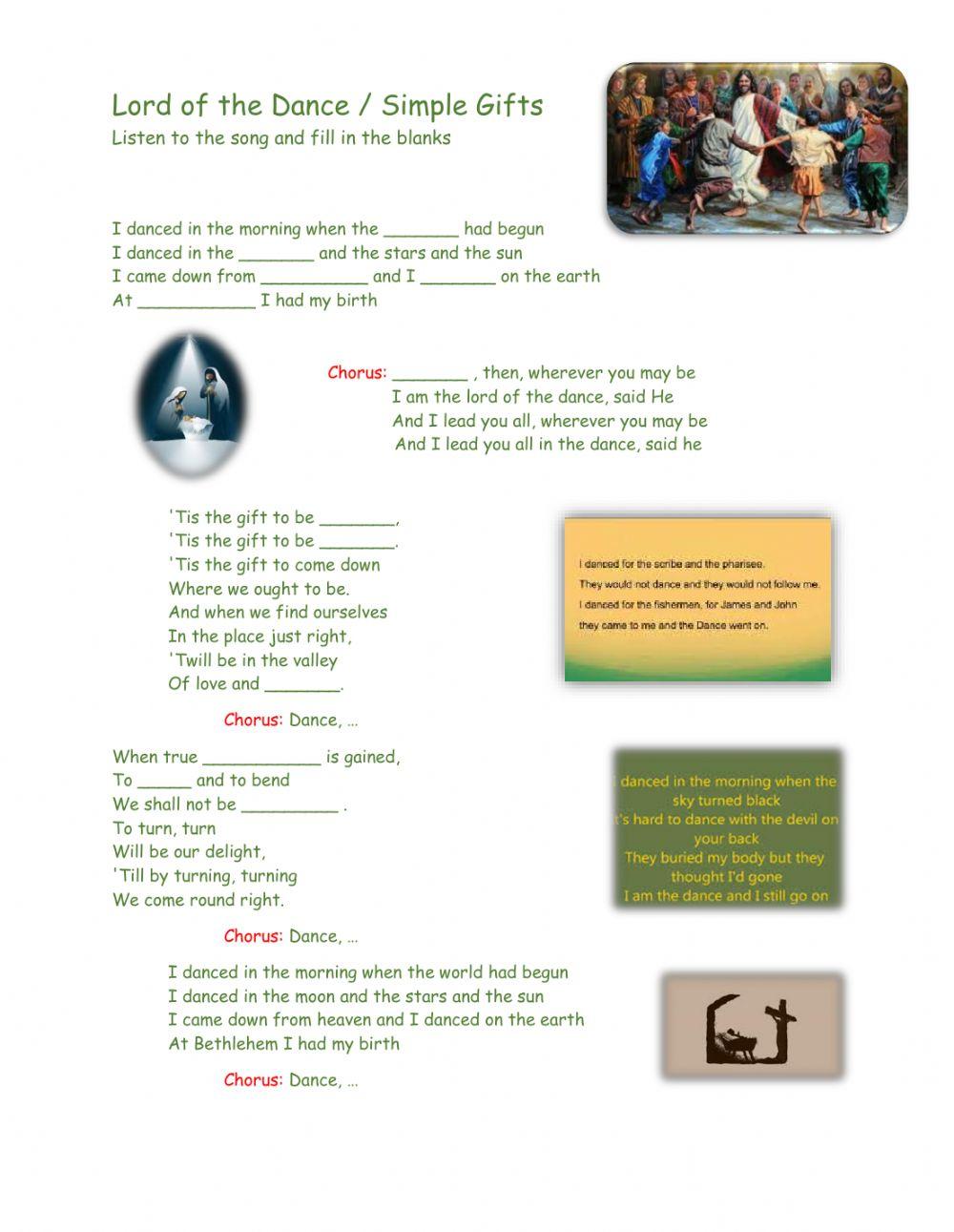 Christmas Song - Lord of Dance