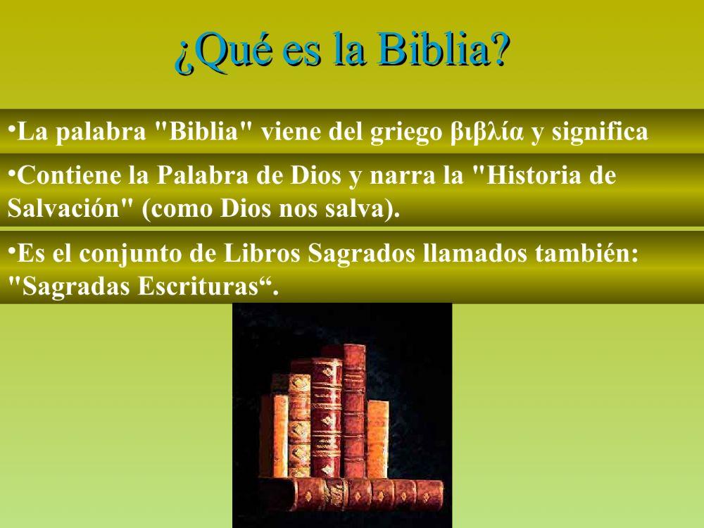 La biblia