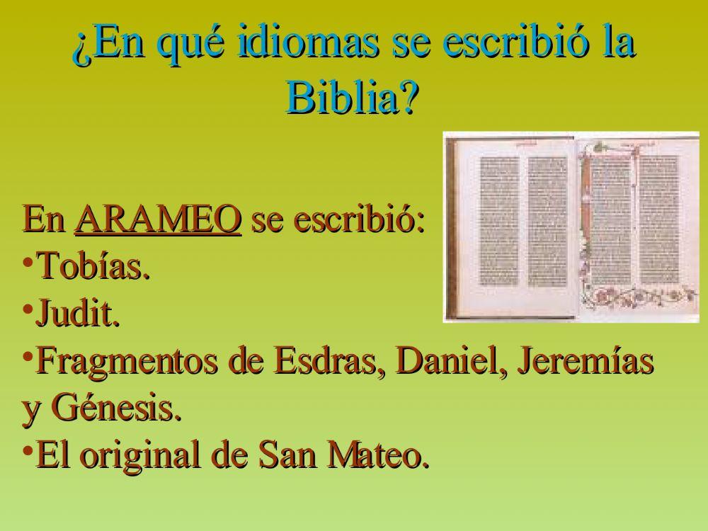 La biblia