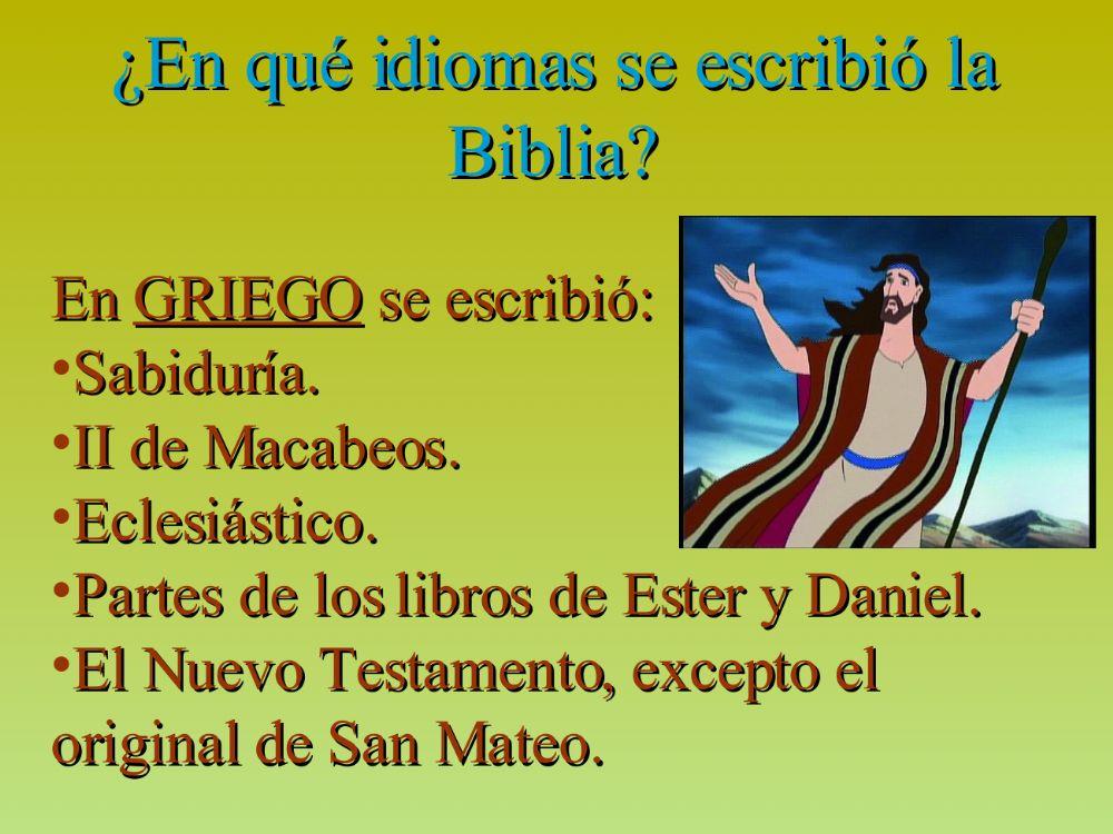 La biblia