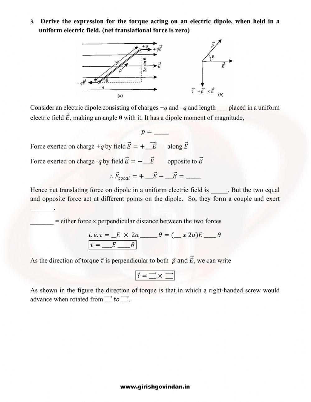 Electric Charges and fields