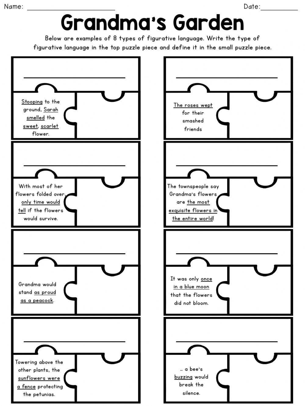 Figurative Langauage Passage