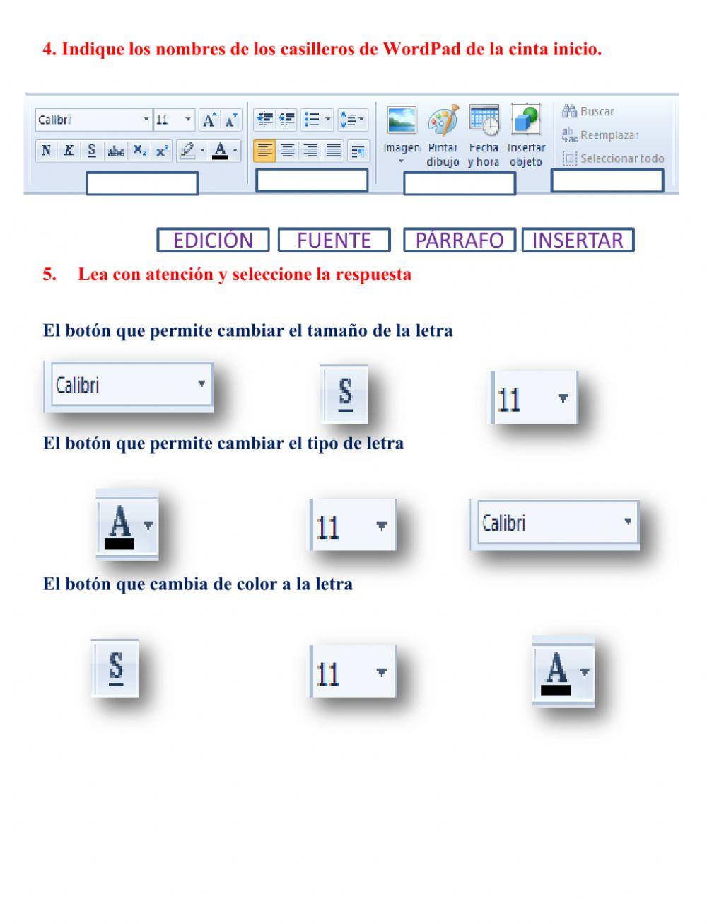 Evaluacion de computacion