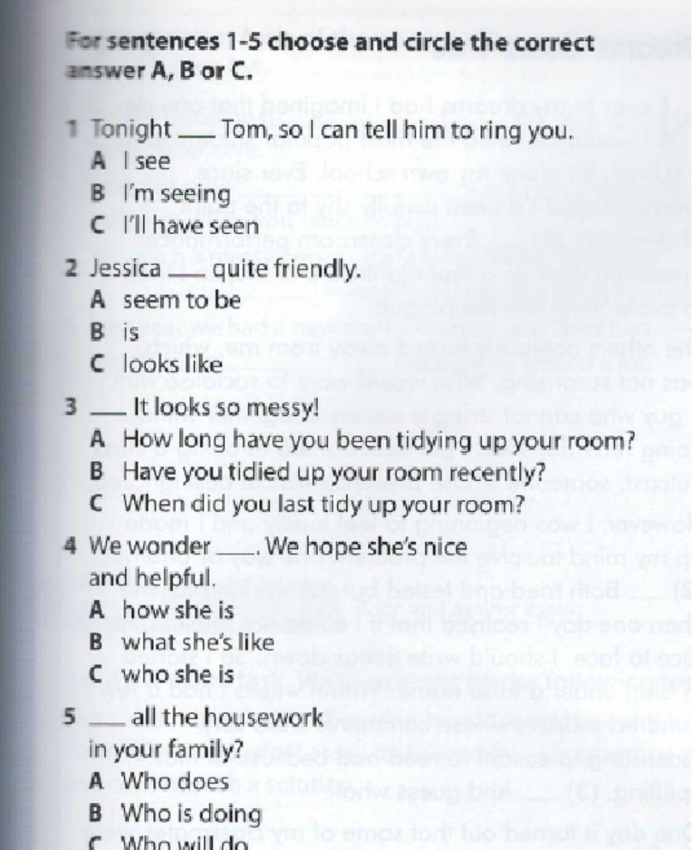 School Use of English