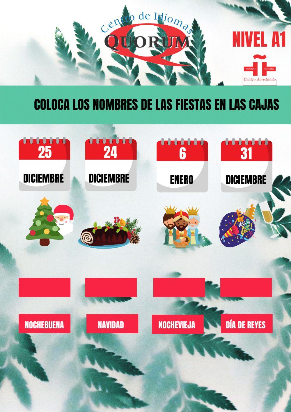 Fechas de Navidad