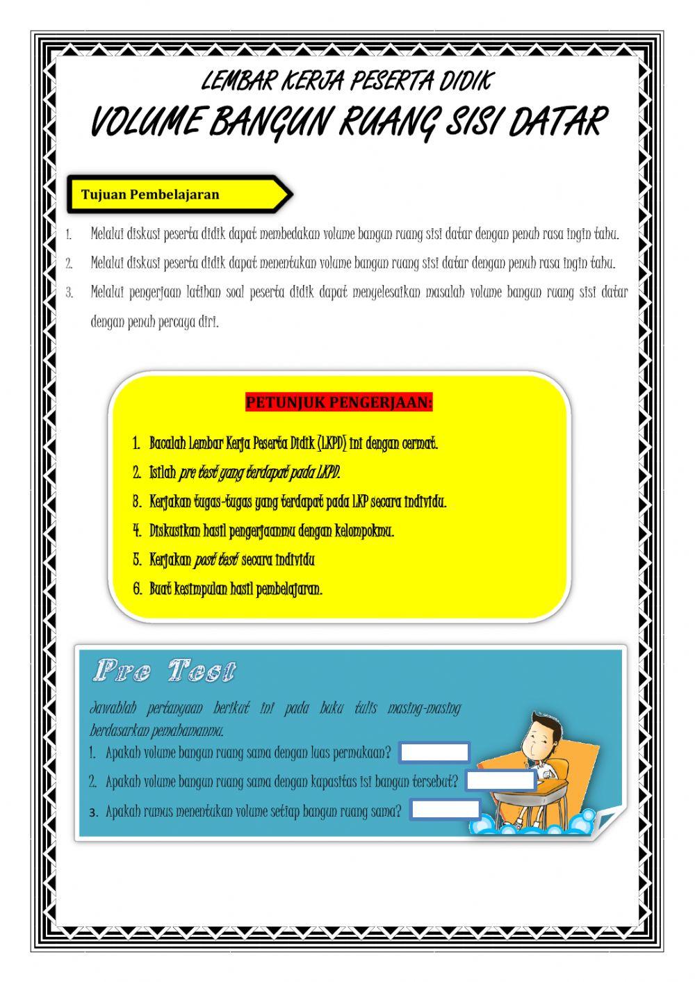 Bangun ruang sisi datar