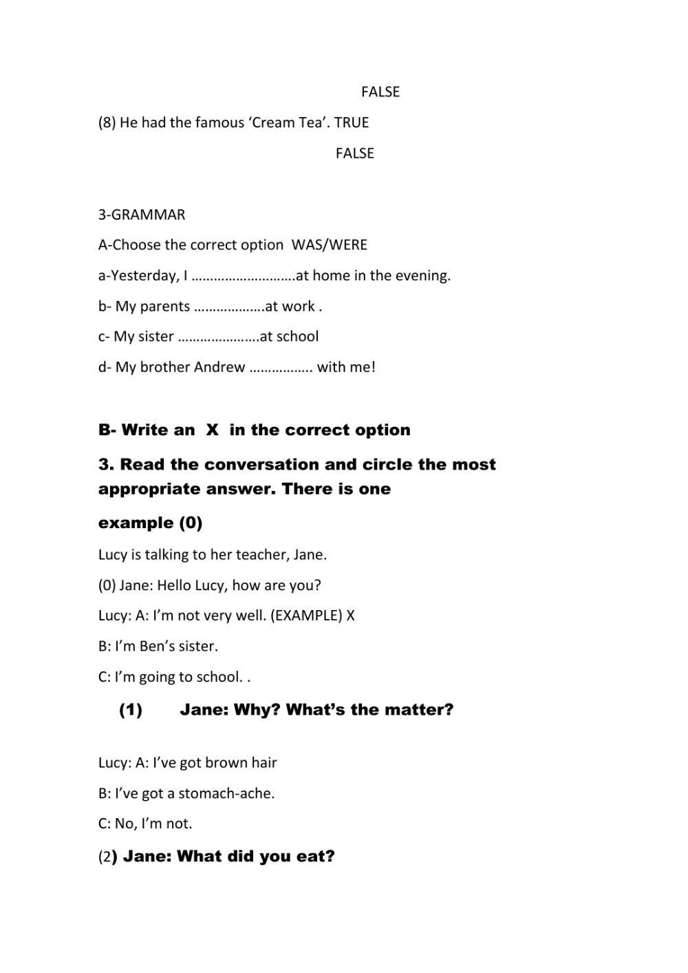 Final test JUNIORS 2