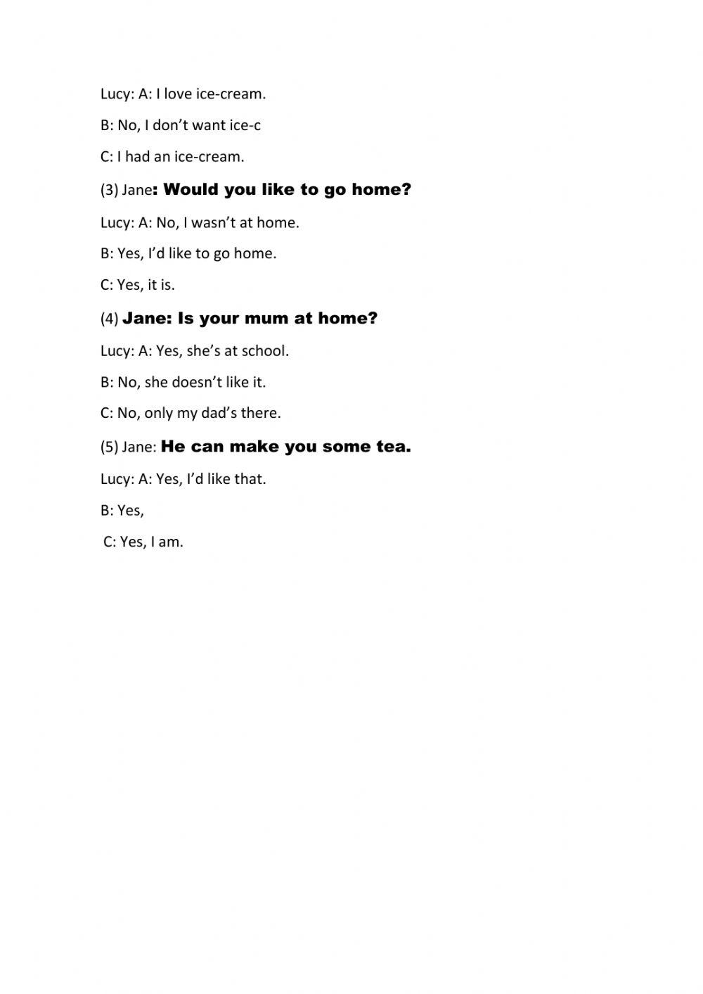 Final test JUNIORS 2