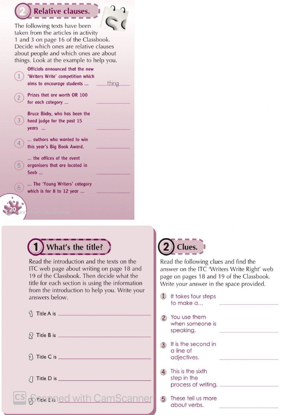 Lesson 10-11 U2 g 9 SB