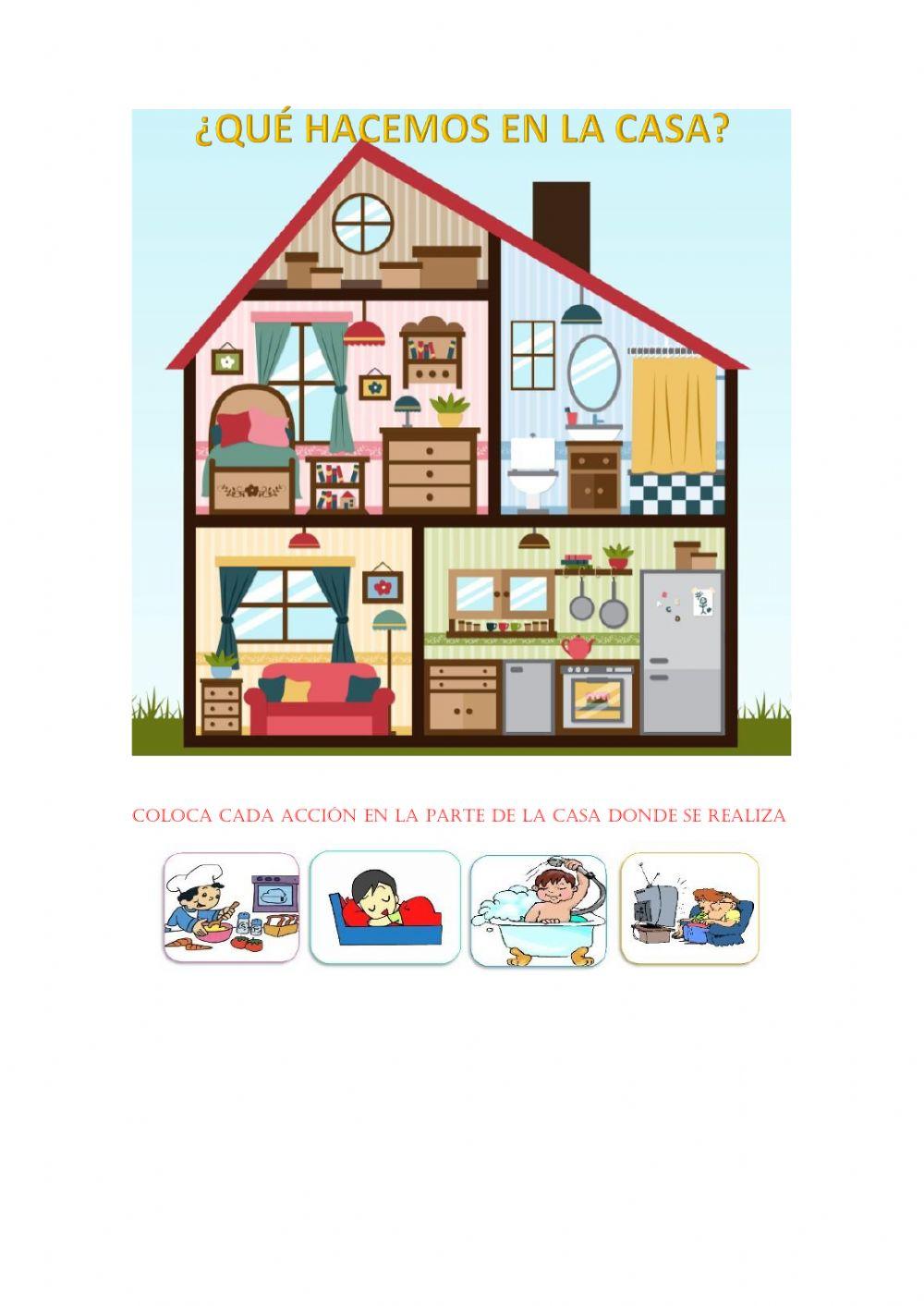 ¿qué hacemos en la casa?