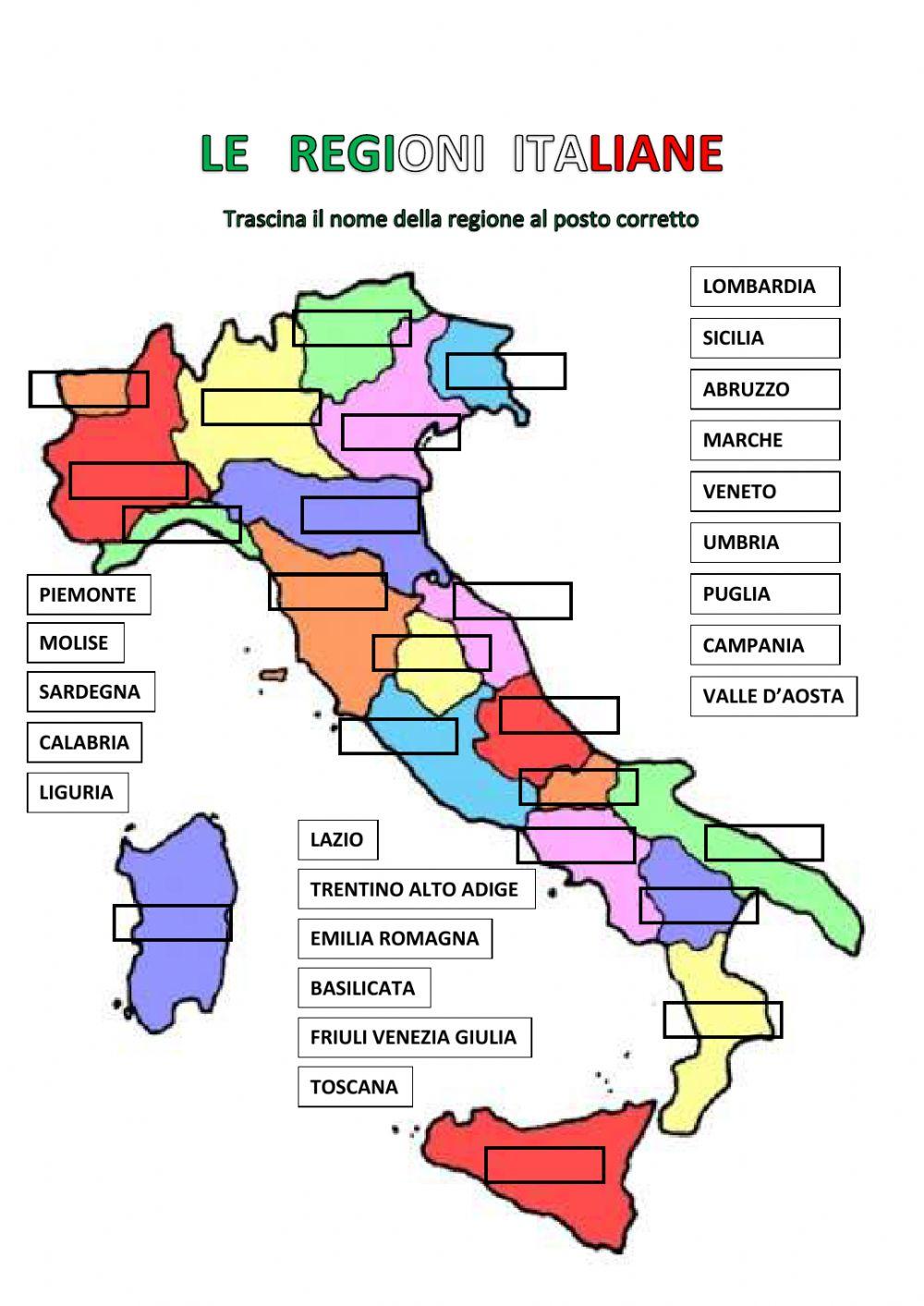 Le regioni italiane