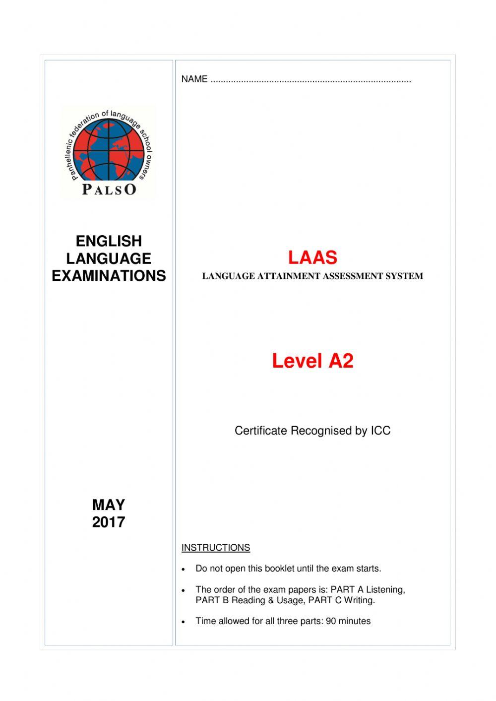 LAAS A2 May 2017