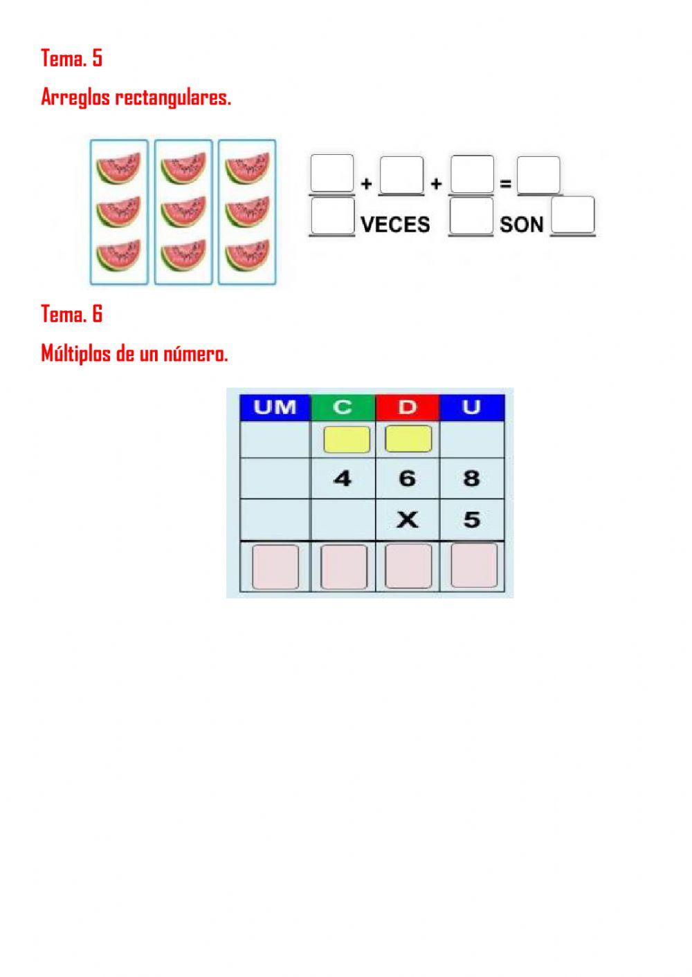 Evalucion de matemticas