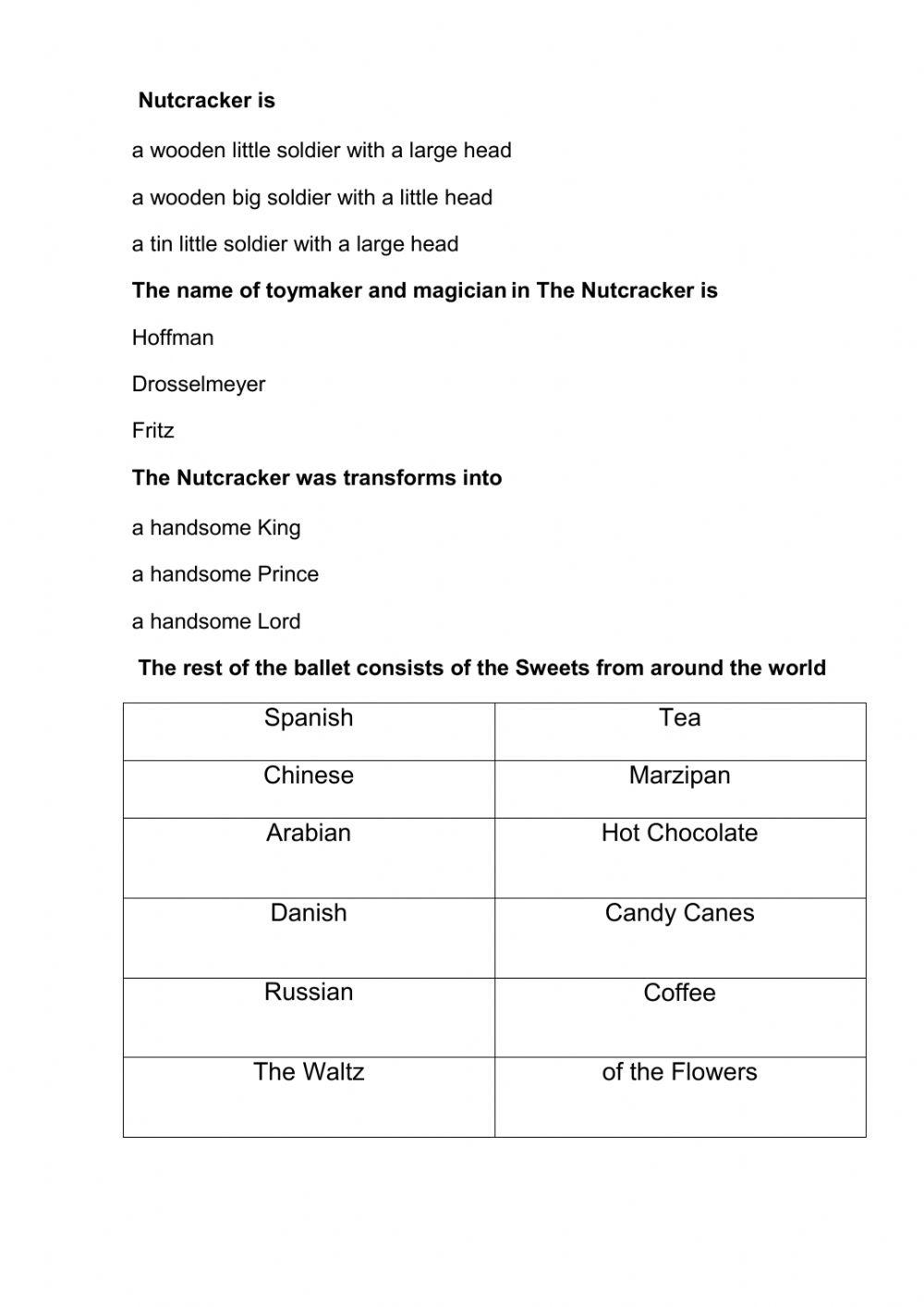 Tchaikovsky The Nutcracker