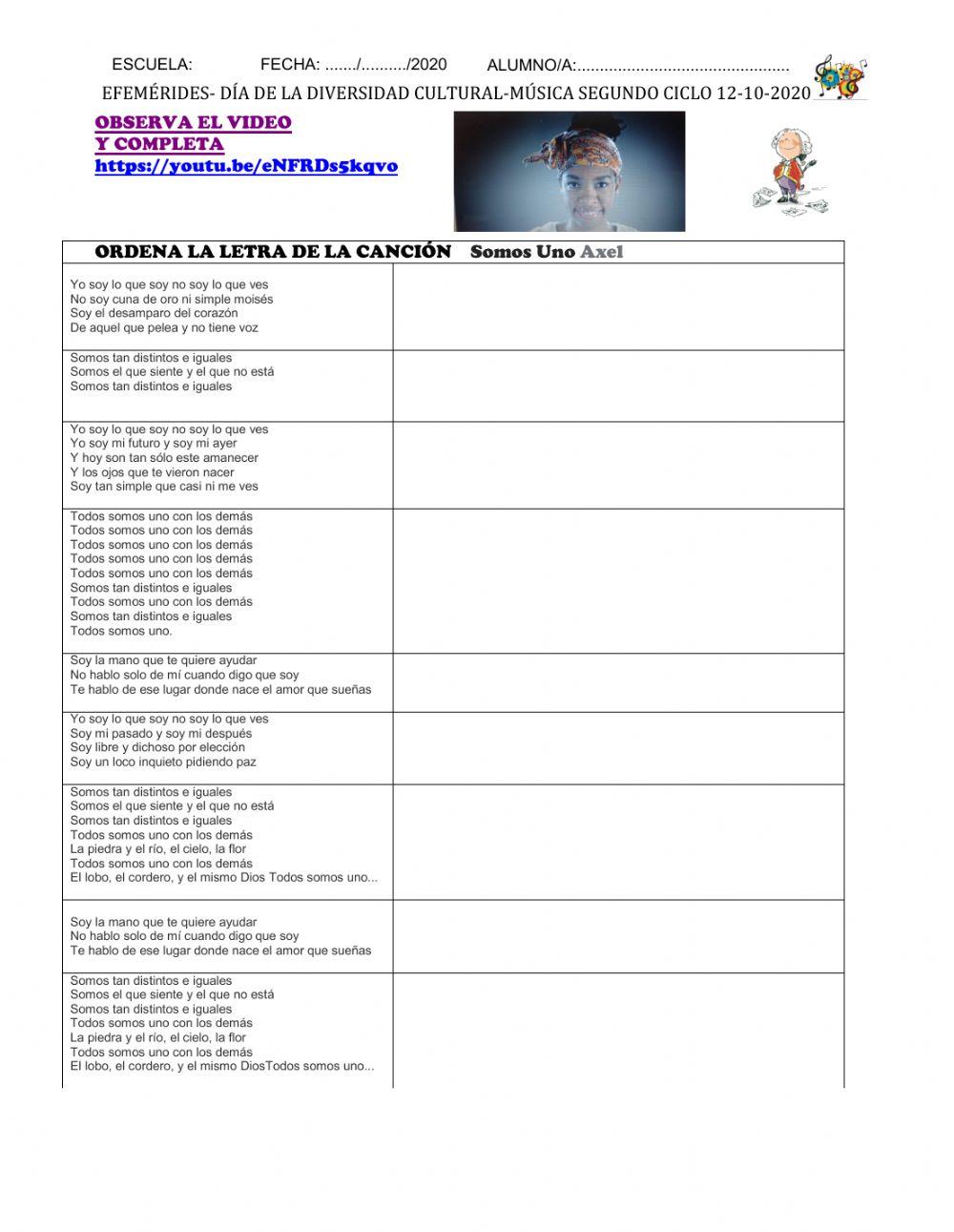 EFEMERIDE 12-10-2020 - DIVERSIDAD CULTURAL - FORMA