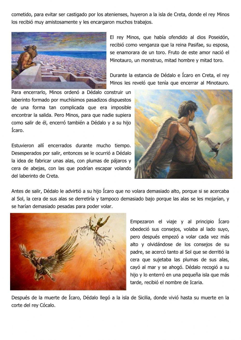 Comprensión de lectura 6º