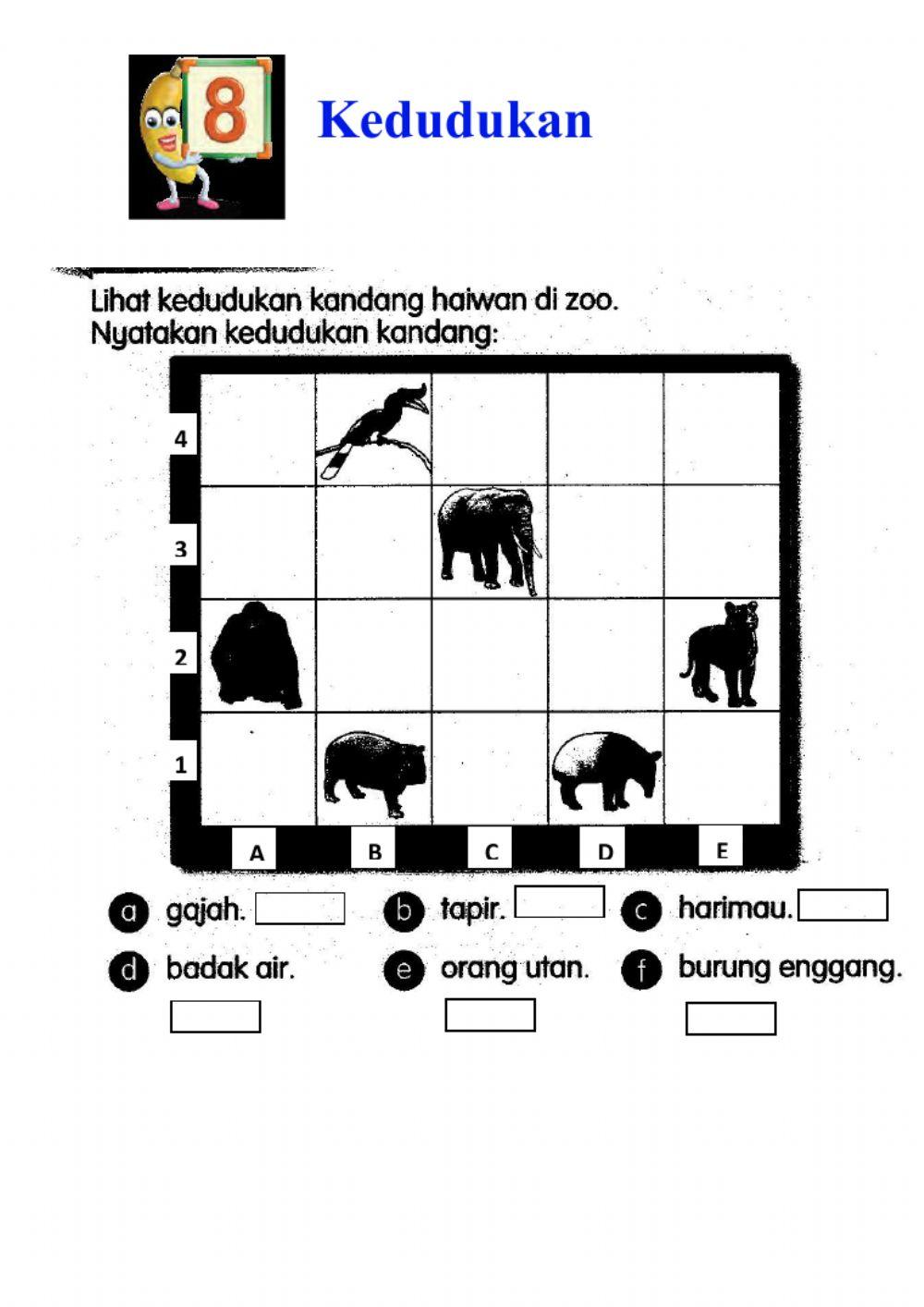 KEDUDUKAN MATEMATIK TAHUN 3
