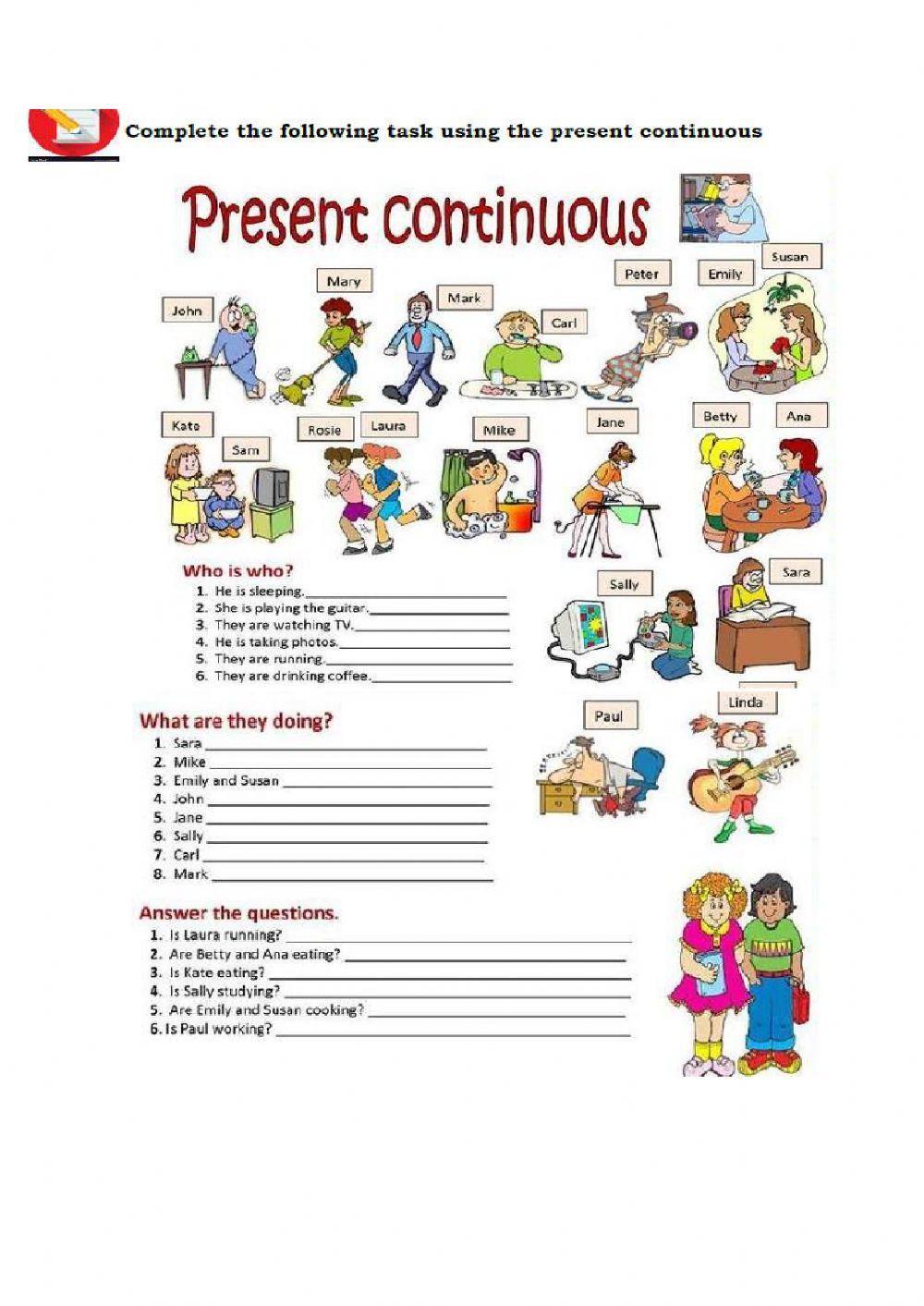 Present Continuous