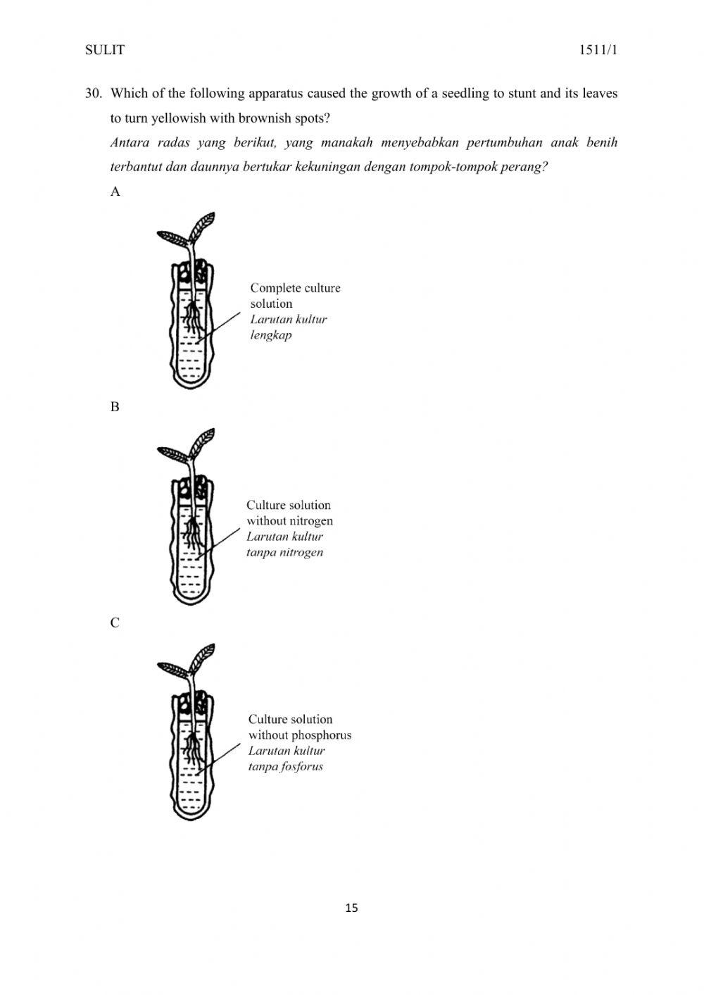 Sains Tingkatan 5 Kertas 1 Part 2