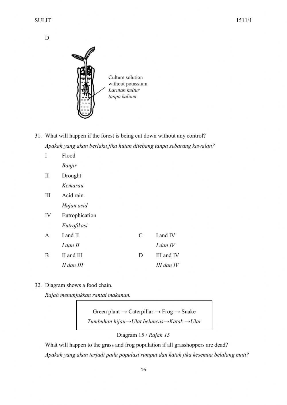 Sains Tingkatan 5 Kertas 1 Part 2
