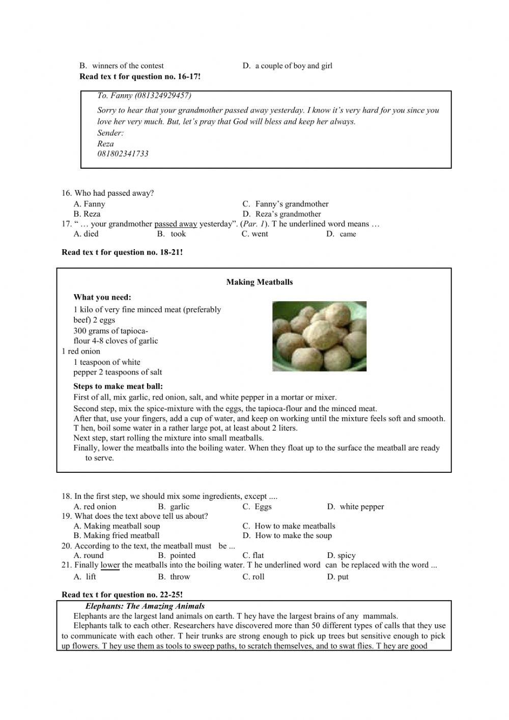 Ulangan Akhir Semester