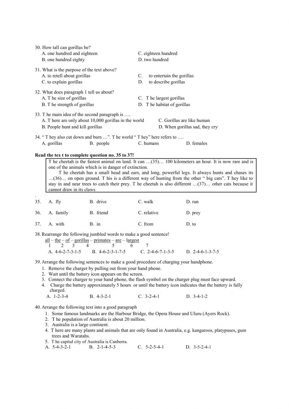Ulangan Akhir Semester
