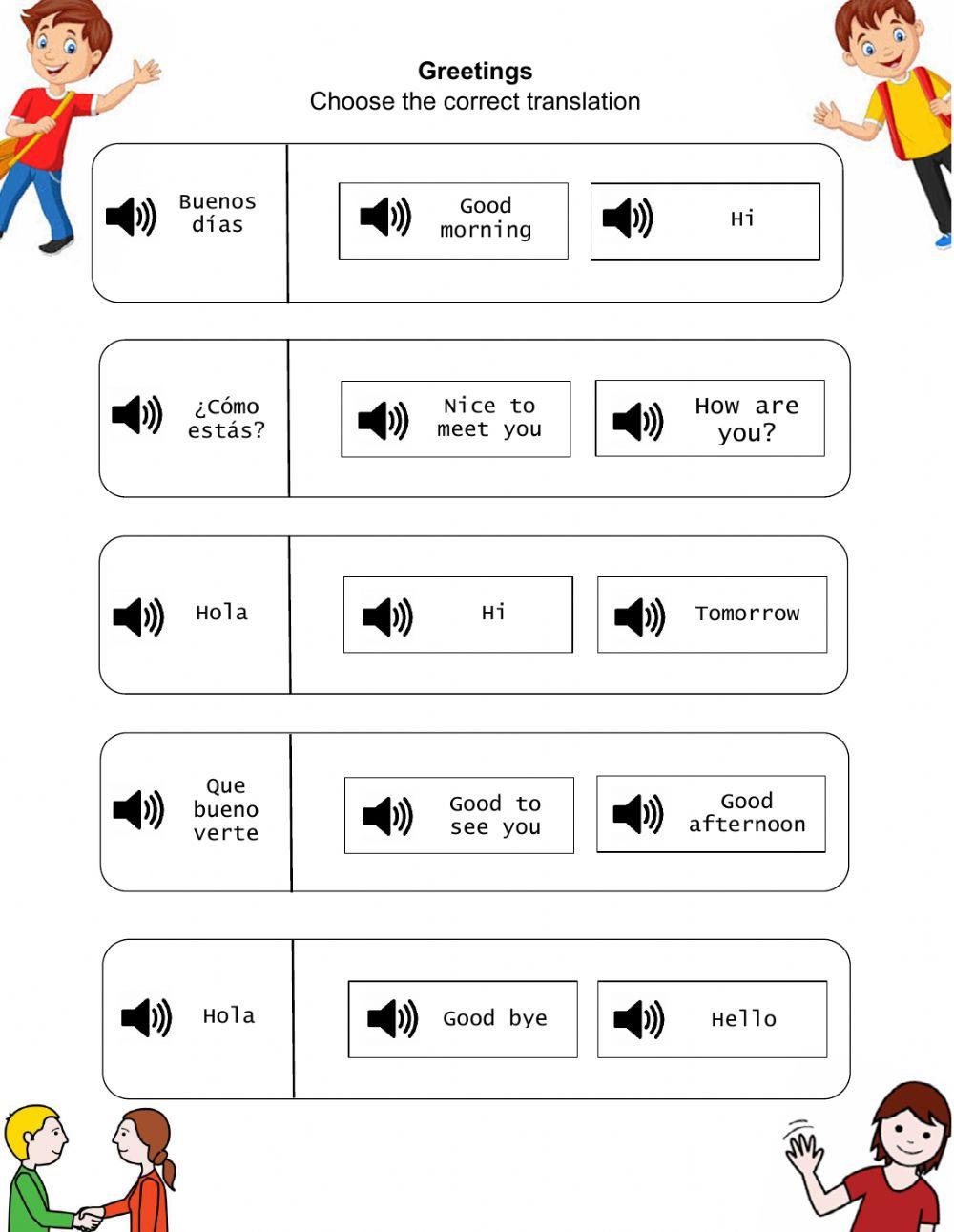 Actividad 1 - Saludos