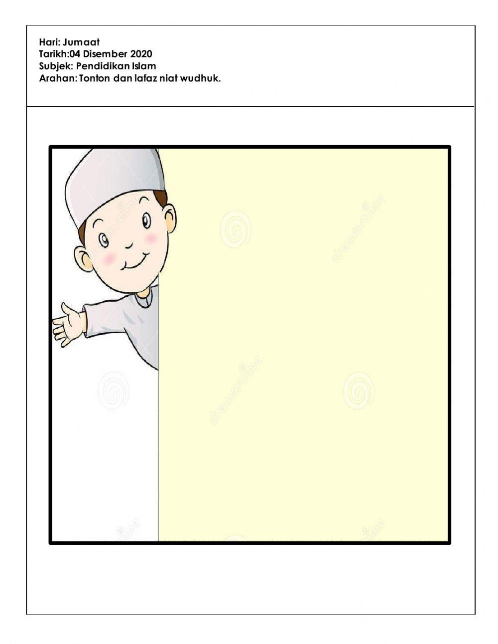 TUGASAN PKPB P.Islam(6TAHUN) 4.12.2020