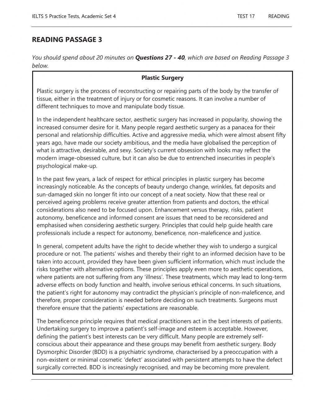 IELTS reading and writing worksheet Live Worksheets