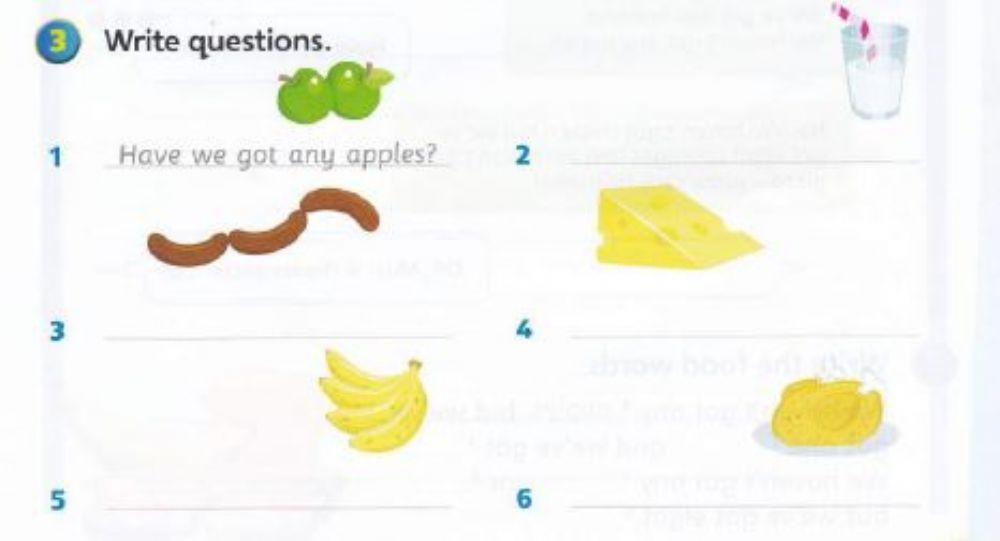 Lunchtime - Have we got??