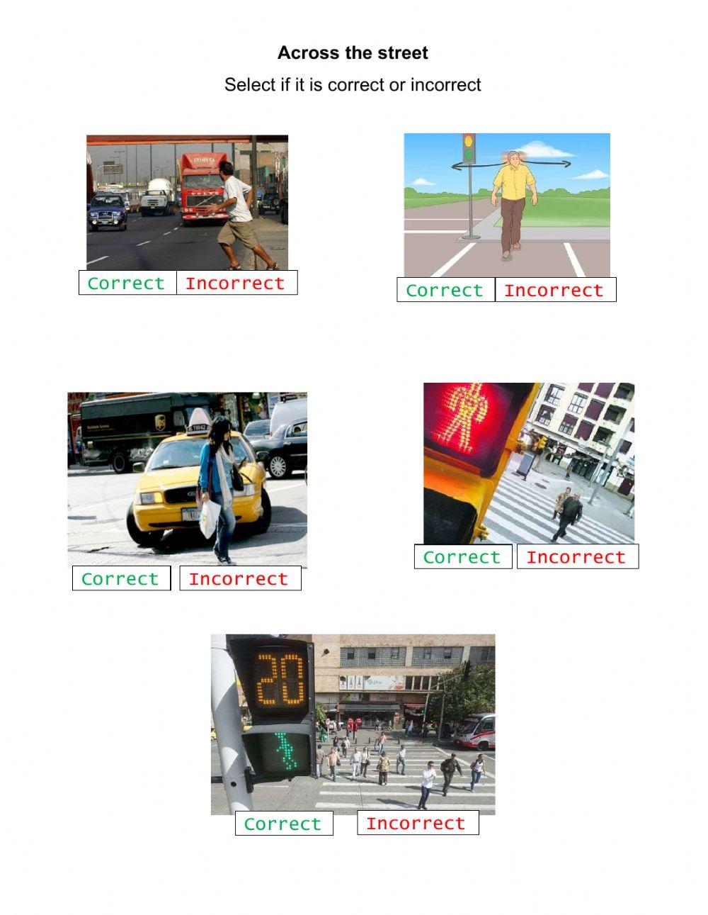 Actividad 9 - Cruzar la calle