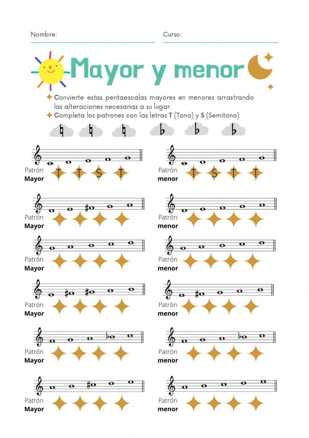 Mayor y menor