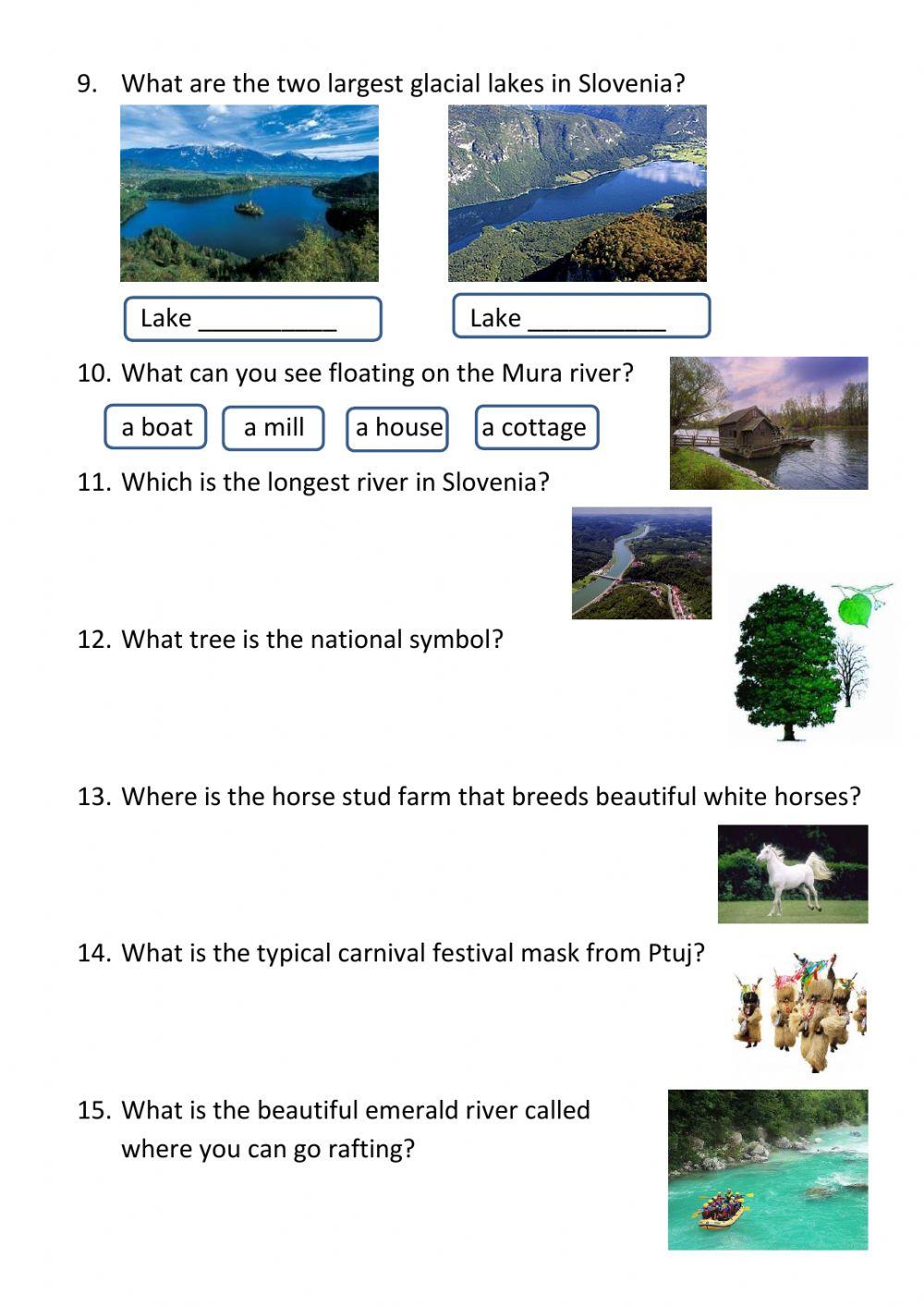 A quiz about Slovenia